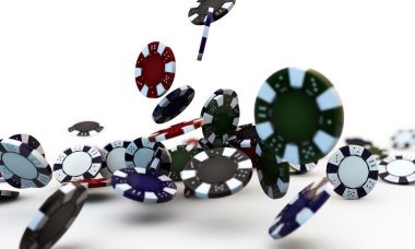 Live dealer studio with multiple camera angles showing blackjack table and dealer